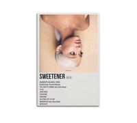 Poster mural Ariana Grande Sweetener - 30 x 45 cm - Sans cadre - Pour salon, bar, restaurant