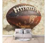 Poster Mural Chambre Football, Papier Peint Enfant Art Ancienaspect Luxueux Transforme Votre Pièce Cache Les Imperfections Du Mur Collez Directement Sur Le Mur Sans Traces Ni Bulles 400X280cm