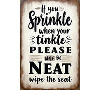 Poster mural en étain avec inscription « In This School Year I Will Teach You in A Room with My Mousemetal » - 30,5 x 20,3 cm