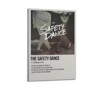 Poster mural esthétique avec cadre « The Safety Dance by Sleeping at Last » pour salon, chambre à coucher, 20 x 30 cm