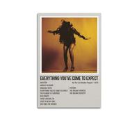 Poster mural esthétique « Everything You've Come to Expect by The Last Shadow Puppets » - Décoration murale pour salon, chambre à coucher - 50 x 75 cm - Style sans cadre