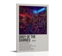 Poster mural esthétique Orgy of The Damned by Slash pour salon, chambre à coucher, peinture décorative - 50 x 75 cm, style cadre