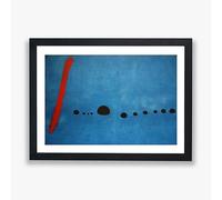 Poster mural Joan Miró Miro Bleu II - Décoration d'intérieur - Impression giclée - Impression uniquement - Taille XL