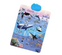 Poster mural parlant et tableau interactif - Jouet éducatif électronique pour | Musical pour apprendre l'anglais, idéal pour la maternelle, l'école maternelle et l'éducation à domicile
