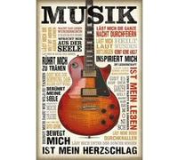Poster Musik ist Leidenschaft La musique est une passion 91,5 cm x 61 cm G