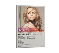 Poster My Name Is... de Bridgit Mendler - Art mural esthétique - Couverture - Peinture pour salon, chambre à coucher - 40 x 60 cm - Style cadre