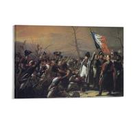 Poster Napoléon 4 sur toile pour décoration murale salon 30 x 45 cm