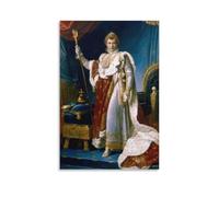 Poster Napoléon sur toile pour salon, chambre à coucher - 40 x 60 cm