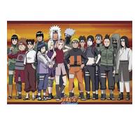 Poster Naruto Shippuden - Ninjas Konoha roulé filmé (91.5x61) - ABYstyle