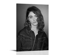 Poster Natalia Dyer 2 sur toile pour chambre à coucher - Art mural - Affiches décoratives pour chambre à coucher - 30 x 45 cm - Style cadre