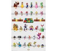 Poster Nintendo Super Mario Character Parade 91,5 cm x 61 cm G