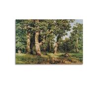 Poster Oak Grove, 1887 par Ivan Shishkin - Décoration murale pour salon - 50 x 75 cm