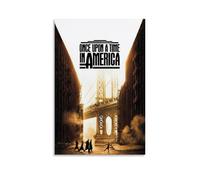 Poster « Once Upon A Time in America » - Esthétique - Art mural - Décoration d'intérieur moderne - Affiche imprimée - Décoration d'intérieur - Poster sur toile - Décoration sans cadre - 3112 x 18i