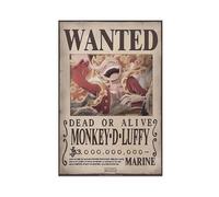 Poster One Piece Monkey D Luffy Latest Billion Wanted sur toile - Décoration de chambre à coucher - Paysage sportif - Décoration de bureau - Cadeau sans cadre - 30 x 45 cm
