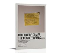 Poster Other Here Comes The Cowboy Demos de Mac DeMarco - Impression sur toile esthétique - Décoration d'intérieur pour salon - 50 x 75 cm - Style cadre
