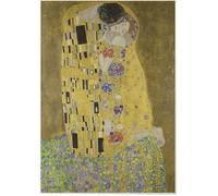 Panorama Poster Gustav Klimt Le Baiser 50x70 cm - Imprimée sur Poster 250gr - Peintures Célèbres - Affiche