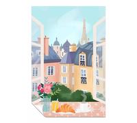 Poster Paris sans cadre, images pour murs de maison, chambre, salon et salle de bain 31 x 20 cm