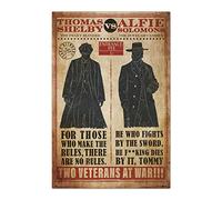 Poster Peaky Blinders Thomas VS Alfie - Feuille décorative Peaky Blinders Thomas VS Alfie/Poster Groupe Erik - Produit sous licence officielle