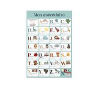 Poster Pédagogique - Abécédaire - 52 X 76 Cm