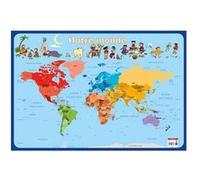 AC-Déco Poster pédagogique Le Monde – PVC 52 x 76 cm