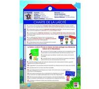 AC-Déco Poster pédagogique Bouchut – Laïcité – 52 x 76 cm