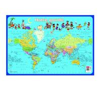 AC-Déco Poster pédagogique Le Monde – PVC 52 x 76 cm