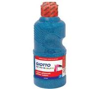 Giotto - Gouache pailletée Giotto - Flacon 250 ml - bleu
