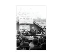 Poster photo sur toile Colonel R.G. Robert Green Ingersoll Speaking Speech - Décoration murale pour salon, chambre à coucher - 20 x 30 cm