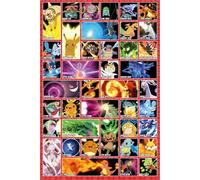 Poster POKEMON - Moves - affiche à prix abordable, poster XXL