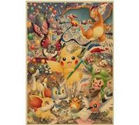 Poster Pokemon Pikachu - 42 x 30 cm (Style 19)