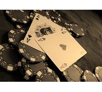 Poster Poker American Airlines Paire D'AS