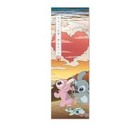 Poster porte Stitch Japan