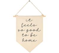 Poster pour maison, rappel quotidien, affirmation murale, décoration de dortoir, bannière de drapeau, fanion décoration murale cadeau pour salon, chambre à coucher, porte, cadeau d'anniversaire, de