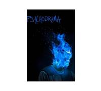 Poster psychodrame sur toile - Décoration murale pour salon, chambre à coucher - 30 x 45 cm