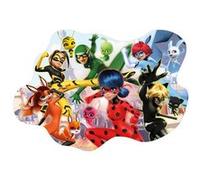 Educa Borrás Poster Puzzle 250 pièces Ladybug – 100 x 70 cm – Colle Fix incluse