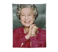 Poster Queen of The United Kingdom Elizabeth II (2) Tapisserie cool Œuvres d'art Peinture murale Décoration murale Décoration d'intérieur Tapisserie Idée cadeau 76,2 x 101,6 cm
