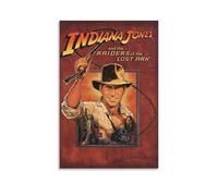 Poster Raiders of The Lost Ark - Affiche du film d'aventure emblématique d'Indiana Jones en action (28) - Impression sur toile - Décoration murale à suspendre - 40 x 60 cm