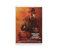 Poster Raiders of The Lost Ark - Affiche du film d'aventure emblématique représentant Indiana Jones en action (6) - Décoration murale moderne - 60 x 90 cm