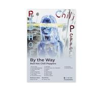 Poster Red Hot Chili Peppers Music Album By The Way Cover Tracklist Vintage Rock Band Art Fans Cadeau Décoration de chambre Poster sur toile Décoration murale Peinture pour salon, chambre à coucher 2