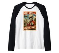 Poster rétro de Science-Fiction Manche Raglan