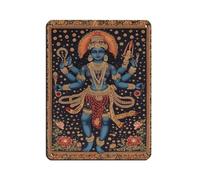 Poster rétro en métal avec déesse divine Kali - Décoration murale - 30 x 40 cm