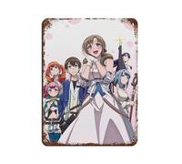 Poster rétro en métal avec inscription « Anime Do You Love Your Mom And Her Two-Hit » - Décoration murale - 30 x 40 cm