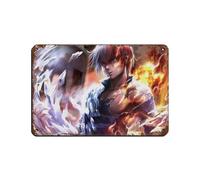 Poster rétro en métal avec inscription « Anime My Hero Academia Todoroki Shoto 10 » - Décoration murale - 20 x 30 cm