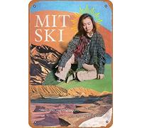Poster rétro en métal avec inscription « Be the Cowboy Bury Me at Makeout Creek » - 30,5 x 20,3 cm