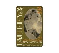 Poster rétro en métal avec inscription « Female Singer Laufey » - Décoration murale - 20 x 30 cm