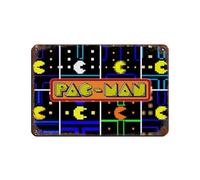 Poster rétro en métal Ms Pac-Man Game 2 - Décoration murale - 20 x 30 cm