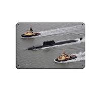 Poster rétro « Sharp Eye Underwater » - Décoration murale - 20 x 30 cm