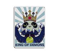 Poster rétro « The Owl House King Of Demons » - Décoration murale - 30 x 40 cm