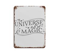 Poster rétro « The Universe Is Full Of Magic » - Décoration murale - 30 x 40 cm