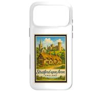 Poster rétro Vintage Stratford Upon Avon Angleterre Coque pour iPhone 17 Pro Max